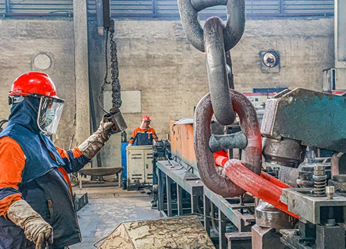 Corrente de Amarração Offshore Studlink com Diâmetro de 36-162 mm