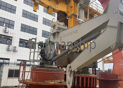 Guindaste Marinho de Lança Articulada de 4,5 T e 8 M