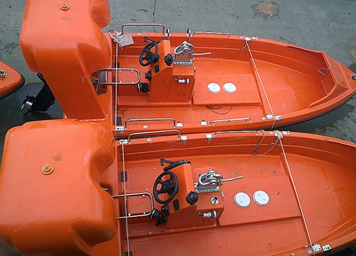 Barco de resgate rígido F.R.P