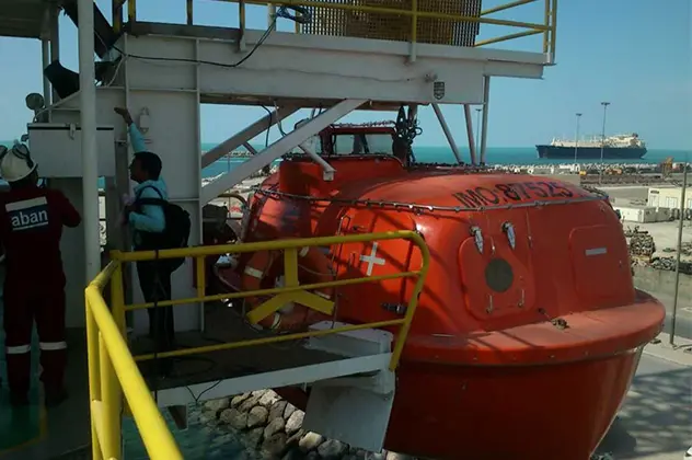 Resgate de Barco Salva-vidas