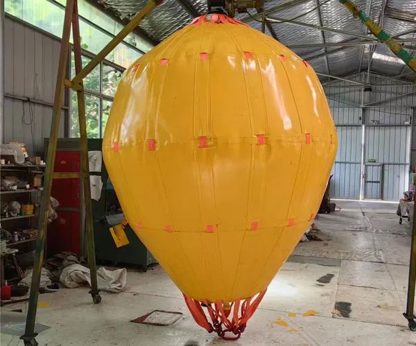 Fabricantes de bolsas de elevação subaquática de PVC de 100 toneladas para serviço de paraquedas