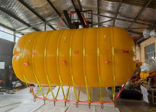 Bolsa de Ar Flutuante Cilíndrica para Salvamento Subaquático de 50T